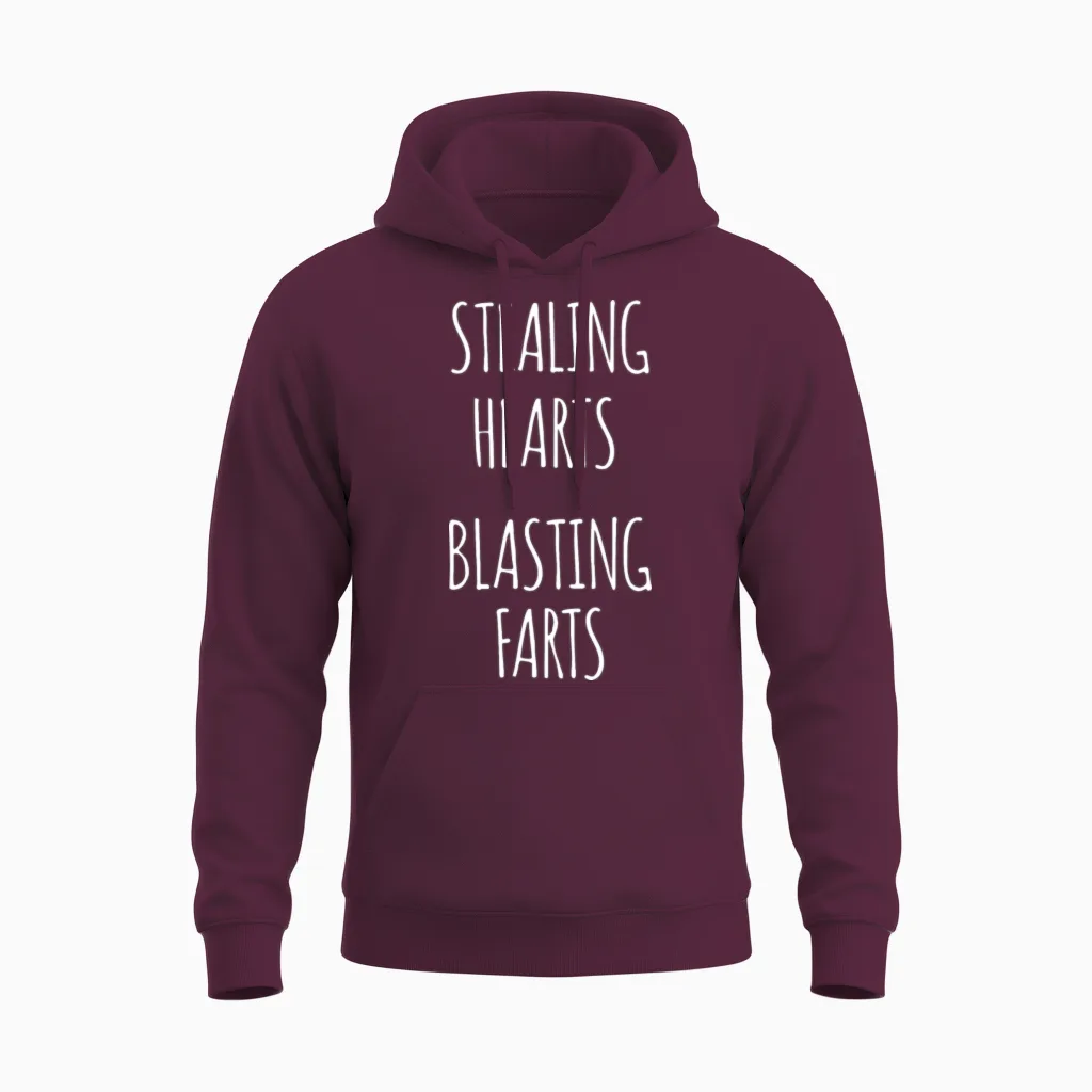 Kids Funny Quotes Boy - Memes & Humor Unisex Hoodie in Maroon