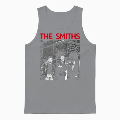 The Smiths Salford Lads Club Manchester by Stephen Wright Unisex Tank Top - Sport Grey