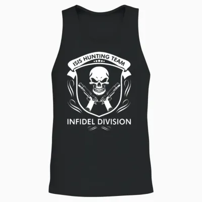 New Design Isis Hunting Team Best Seller Unisex Tank Top - Black