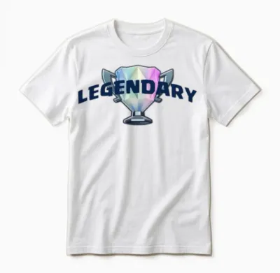 Clash Royale Legendary Unisex T-Shirt - White