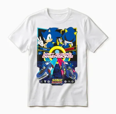 Sonic the Hedgehog: Crossworlds Unisex T-Shirt - White