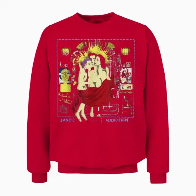 Jane’s Addiction Habitual Unisex Sweatshirt - Red