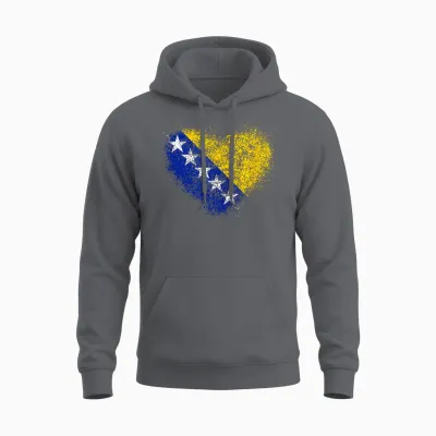 Bosnien Und Herzegowina Unisex Hoodie - Charcoal