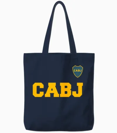 Boca Juniors Official Store Birthday Christmas Gif Tote Bags - Navy