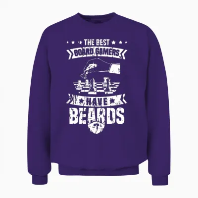 Board Games Unisex Sweatshirt - Purple