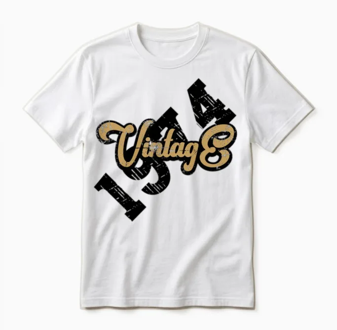1974 Vintage Unisex T-Shirt in White
