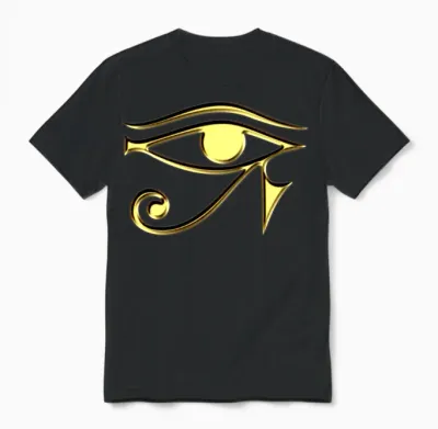 Eye of Horus - Symbol Protection & Healing I Unisex T-Shirt - Black