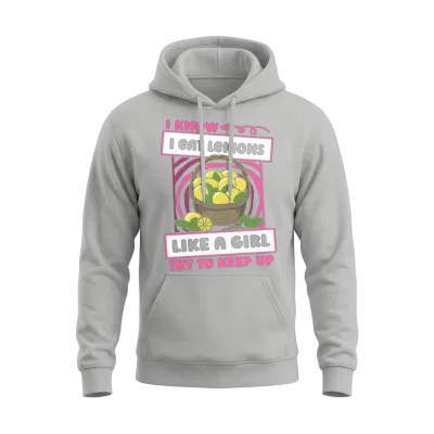Lemons Funny Unisex Hoodie - Ash