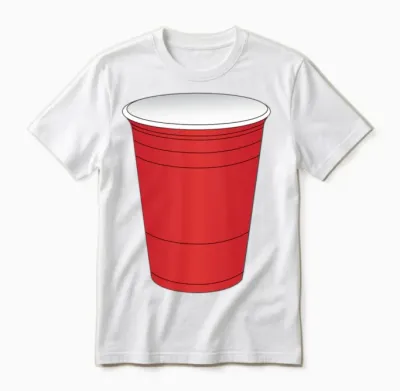 Red Solo Cup Unisex T-Shirt - White