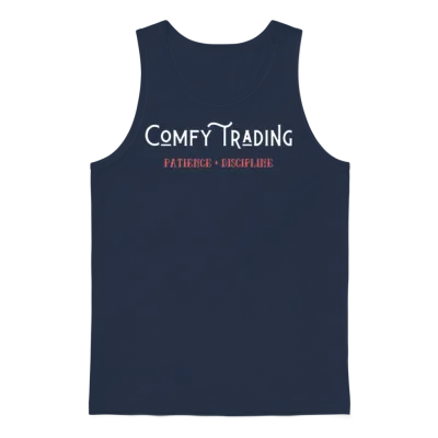 Comfy Trading Unisex Tank Top - Navy