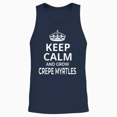 Myrte Crêpe/myrte Crêpe/inscription Humoristique Unisex Tank Top - Navy