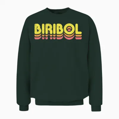 Retro Biribol Unisex Sweatshirt - Forest