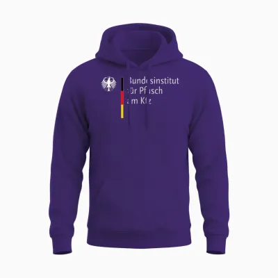 Bundesinstitut Für Pfusch Am Kfz Unisex Hoodie - Purple