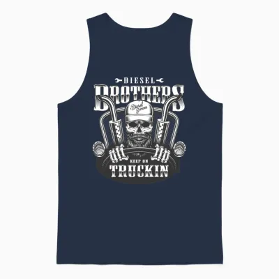 Diesel Brothers Unisex Tank Top - Navy