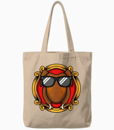 Thanksgiving Funny Tote Bags - Natural