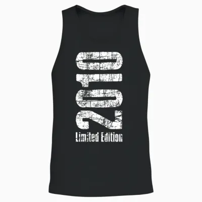 15 Years Boy Girl Birthday 15 Years Limited Edition 2010 Unisex Tank Top - Black