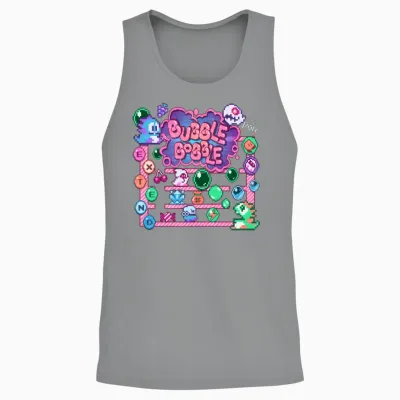 Bobble Bubble Unisex Tank Top - Sport Grey