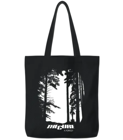 The Cure a Forest Tote Bags - Black