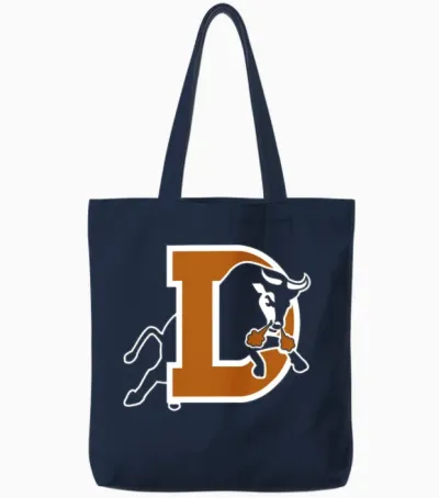 The-Durham-Bulls-Pen Tote Bags - Navy