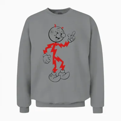 Reddy Kilowatt Unisex Sweatshirt - Sport Grey