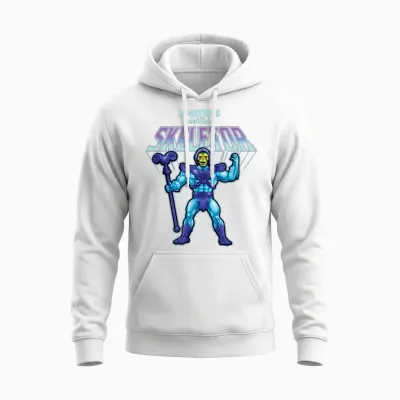 Masters of the Universe - Skeletor 40 Unisex Hoodie - White