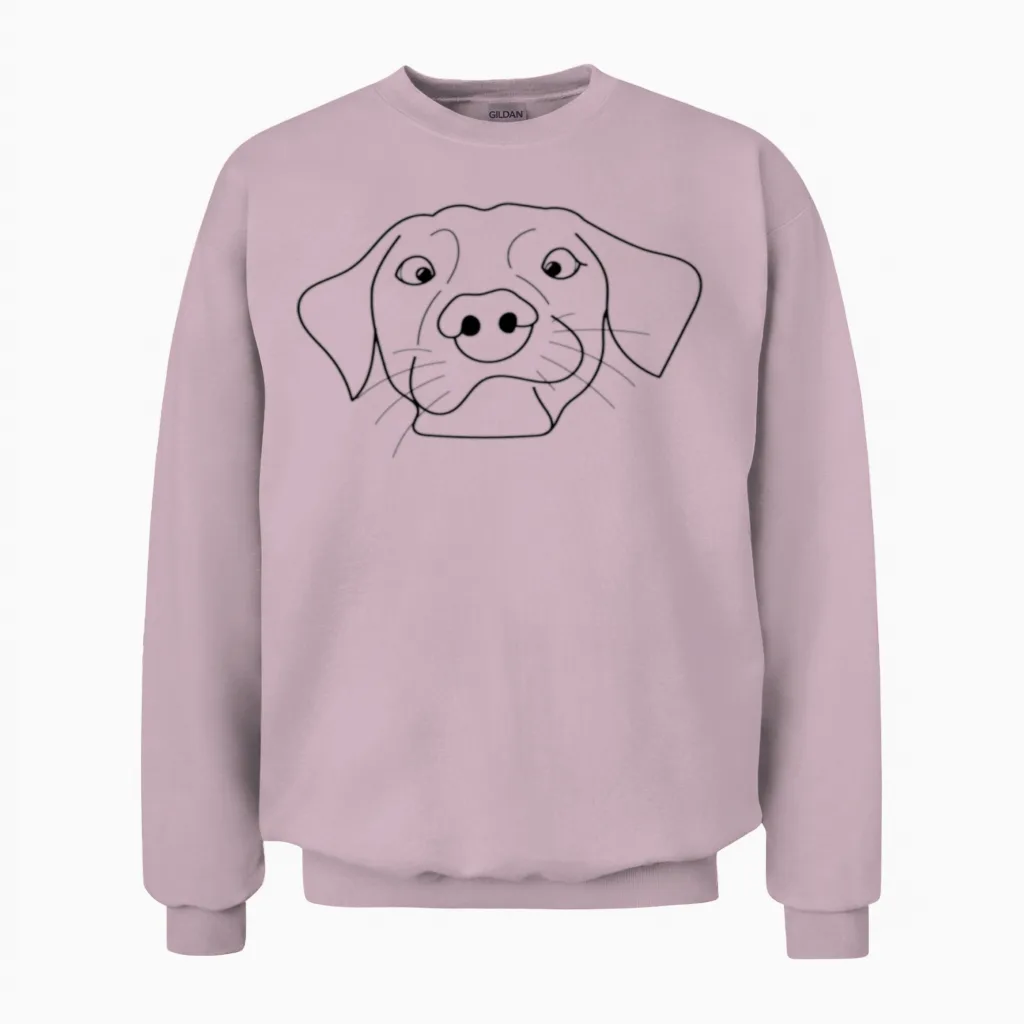 Dog Lovers Unisex Sweatshirt in Light Pink