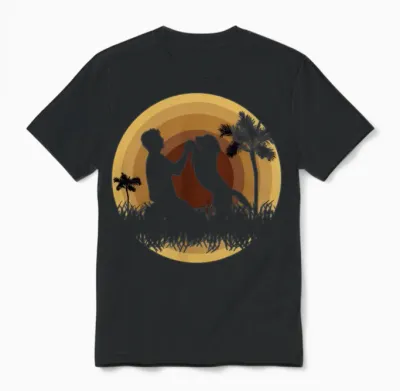 Dog Unisex T-Shirt - Black