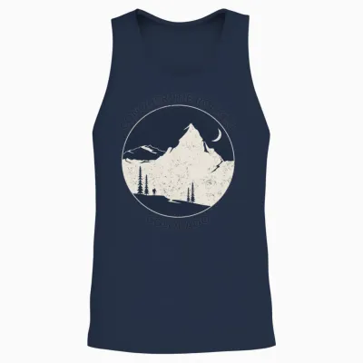 Colorado Day Hikes | Colorado Hiking Unisex Tank Top - Navy