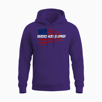 Goonzquad Merch Merchadise Apparel Flag Cool Unisex Hoodie - Purple