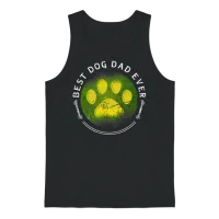Dog Pet-Animals Accessories Dog-Moms and Dog-Dads Unisex Tank Top - Black – 1