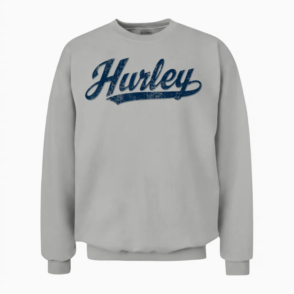 Hurley, Ky Vintage Sunset Retro Unisex Sweatshirt in Ash
