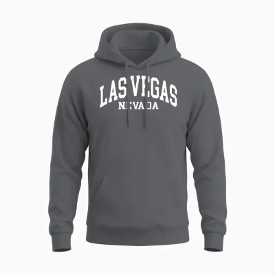 Las Vegas Unisex Hoodie - Charcoal