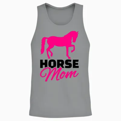 Horse Unisex Tank Top - Sport Grey