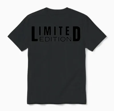 Limited Edition Bold Statement Unisex T-Shirt - Black