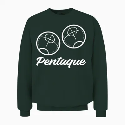 Petanque Game Hobbyist Gift Unisex Sweatshirt - Forest