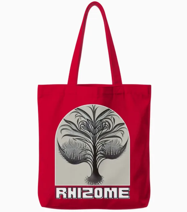Wild Wonders Tote Bags in Red