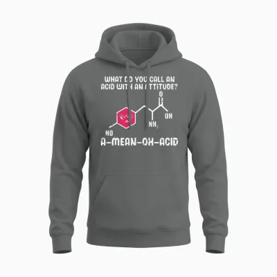 Science Amino Acid Unisex Hoodie - Graphite Heather