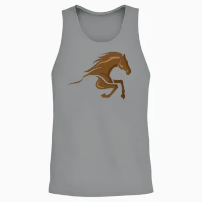 Horse Unisex Tank Top - Sport Grey