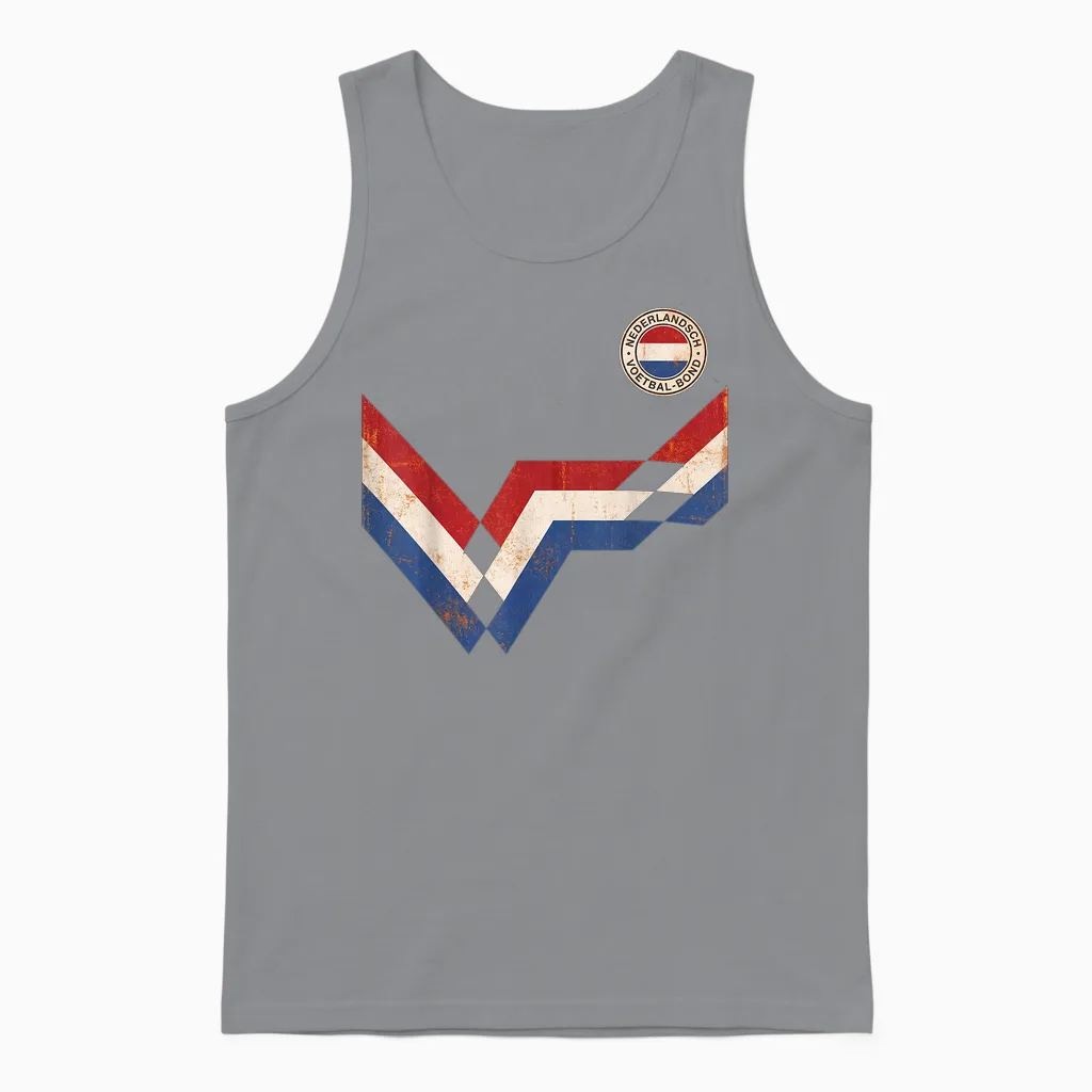 Netherlands Tshirt Dutch Holland Netherland Nederland Unisex Tank Top in Sport Grey