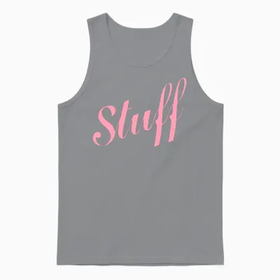 Stuff Unisex Tank Top - Sport Grey