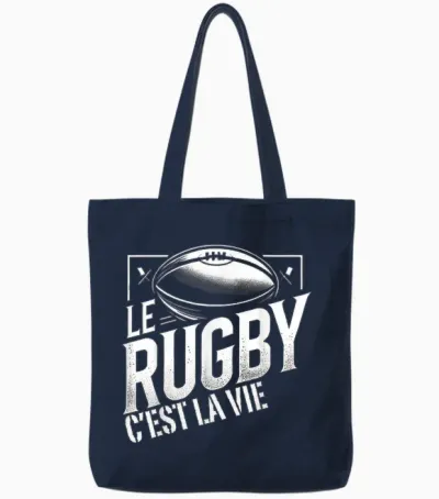 Rugby Player Rugbyman Humour Rugby Tote Bags - Navy