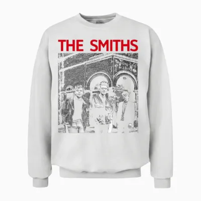 The Smiths Salford Lads Club Manchester by Stephen Wright Unisex Sweatshirt - White