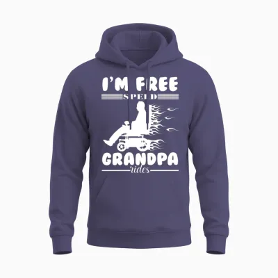 Paraplegia Wheelchair Funny Paraplegic Handicap Unisex Hoodie - Heather Sport Dark Navy