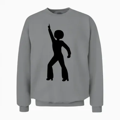 1970s Retro Man Unisex Sweatshirt - Sport Grey