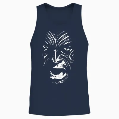 All Is Black Unisex Tank Top - Navy
