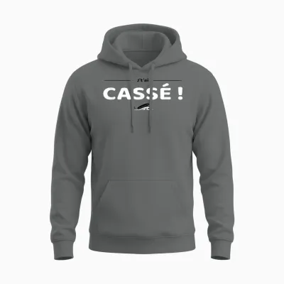 Cult Replica - Vanne De Brice Unisex Hoodie - Graphite Heather