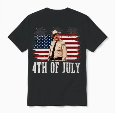 Happy 4th of July to All You Sumbitches Unisex T-Shirt - Black