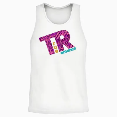 True Romance - Vintage Retro Unisex Tank Top - White