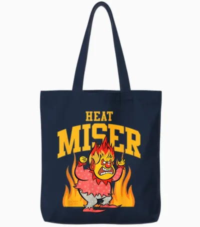 The Year Without Santa Claus - Heat Miser Tote Bags - Navy