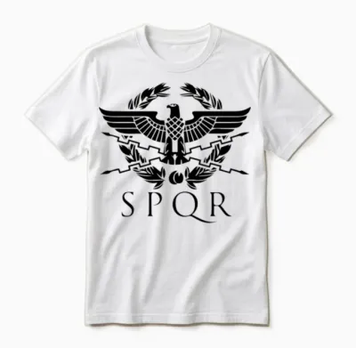 Spqr Unisex T-Shirt - White